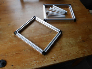 Cabinet frame from 20x20 extrusion